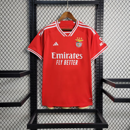 Benfica Home 23/24 Shirt - Adidas Fan Men's - Launch