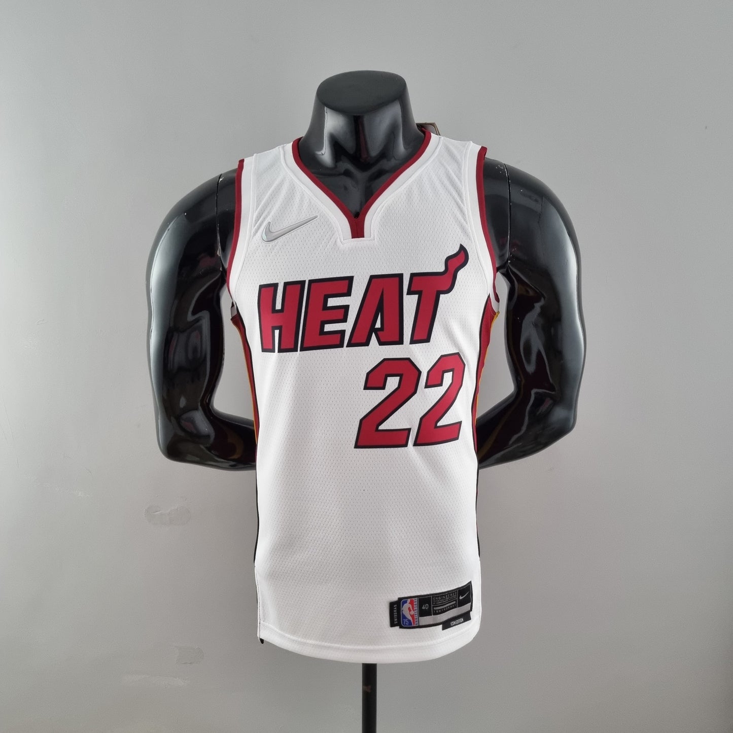 Camisola NBA Miami Heat #22 Butler - 75° Aniversário White