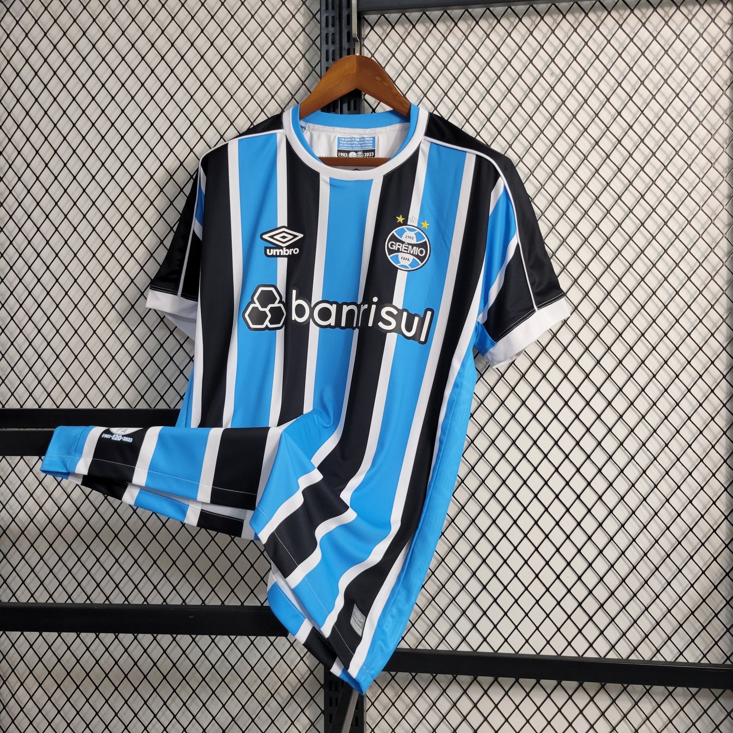 Camisola Grêmio Home 23/24 - Umbro Adepto Masculina