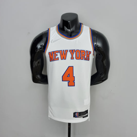 NBA NY Knicks #4 Rose Jersey - 75th Anniversary White