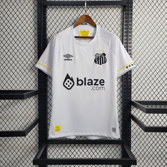 Camisola Santos Home 23/24 - Umbro Adepto Masculina