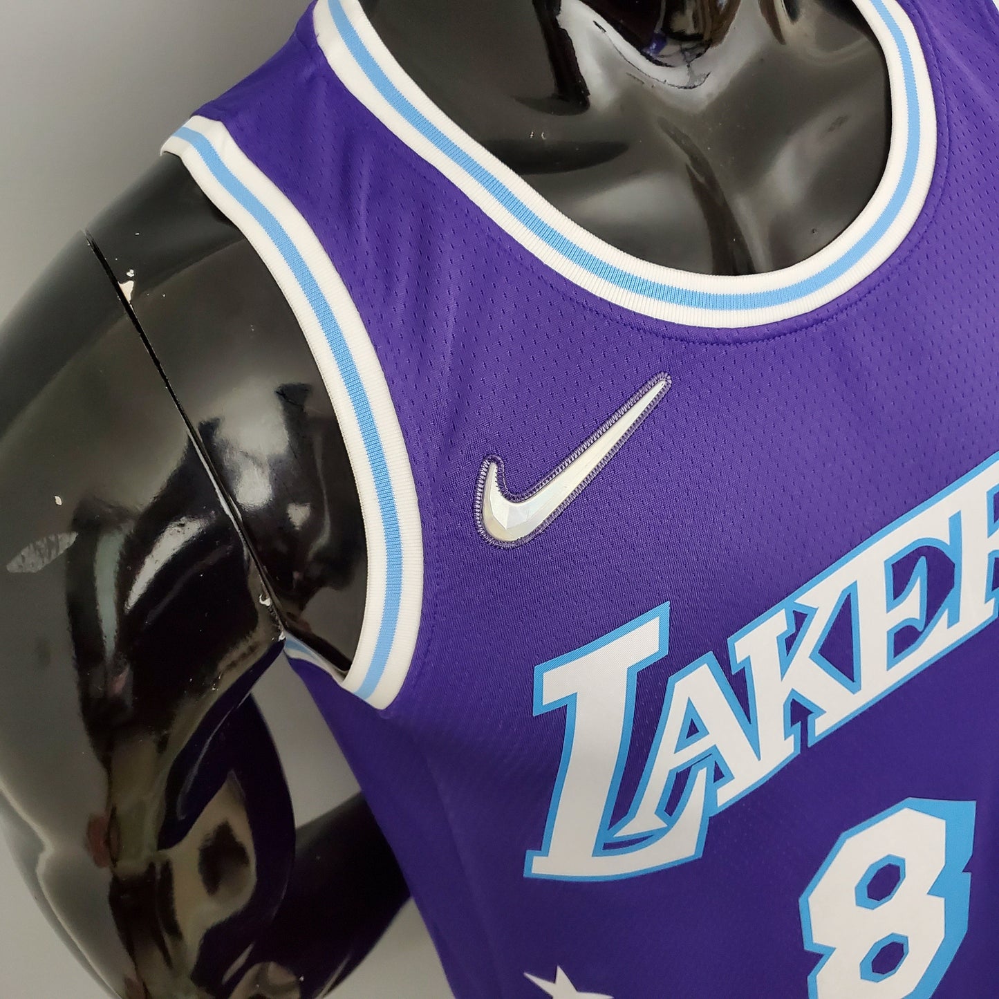 NBA Lakers #8 Bryant City Edition Purple Jersey - 23/24
