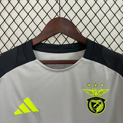 Camisola Benfica 24/25 Treinamento Cinza - Versão Adepto - Masculino