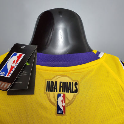 NBA Lakers Jersey #23 James Finals Yellow - 23/24