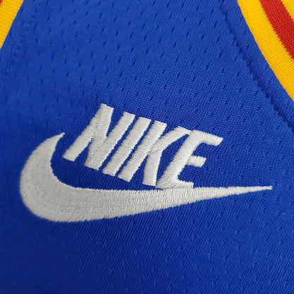 NBA Golden State Warriors #00 Cuming Jersey - Retro Blue