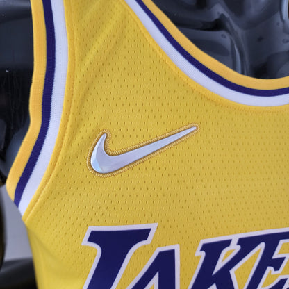 Camisola NBA Lakers #2 Irving 75° Aniversário Amarela - 23/24