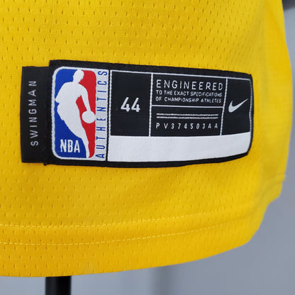 Camisola NBA Lakers #7 Anthony Crew Neck Yellow - 23/24