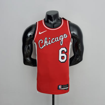 Camisola NBA Chicago Bulls #6 Caruso - 75° Aniversário Red