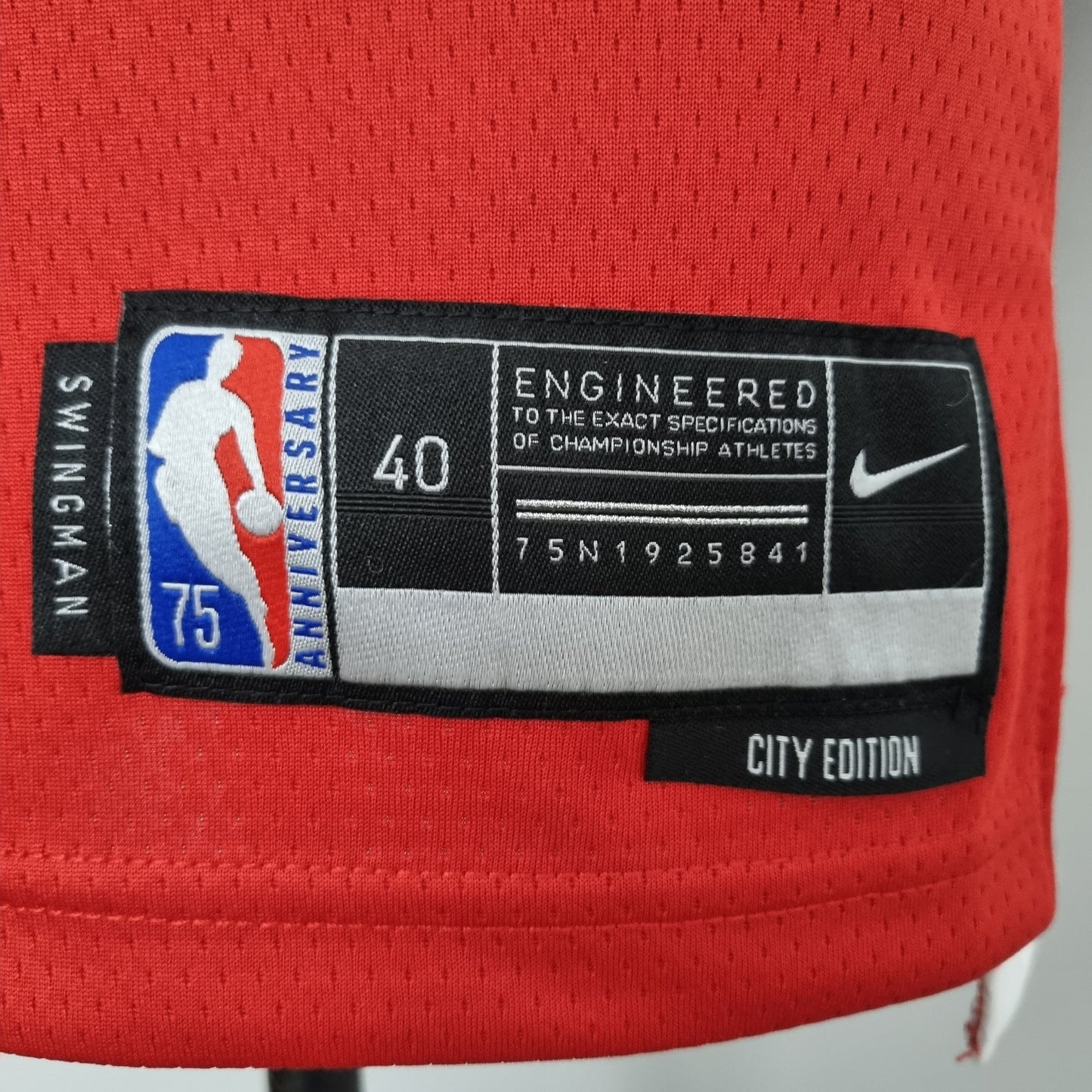 Camisola NBA Chicago Bulls #6 Caruso - 75° Aniversário Red