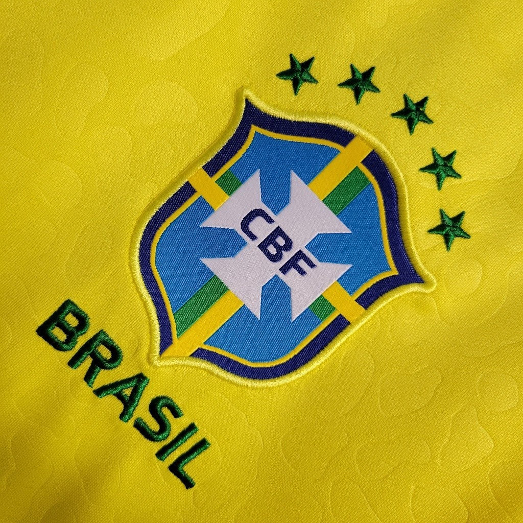 Camisola Brasil Principal 23/24 - Nike Adepto Masculina